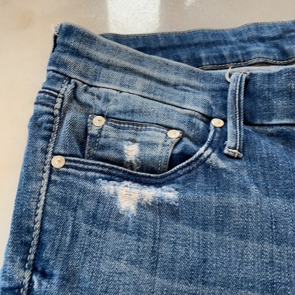 Mother The Looker Distressed Jeans - Picture 4 of 11